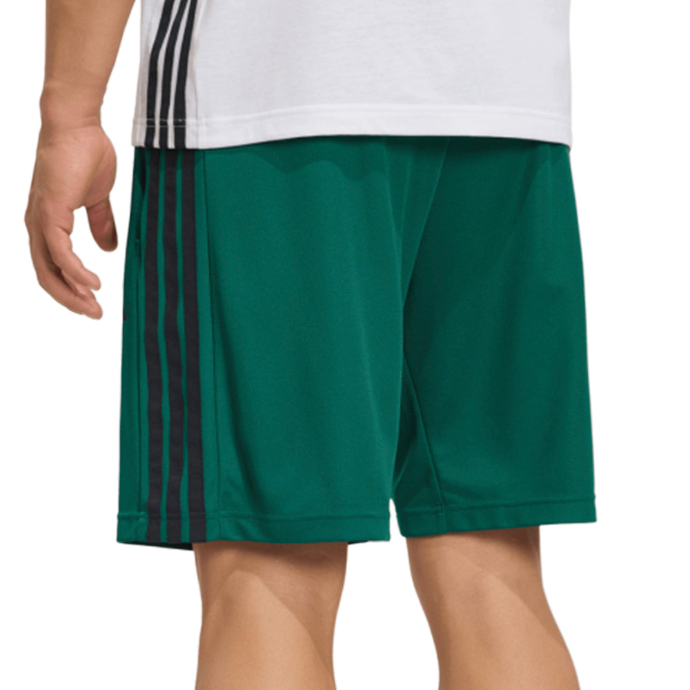 ADIDAS Workout Essentials Base 3-Stripes Pique Short 9 inch Men's Training Shorts - Supersports Thailand Supersports Thailand