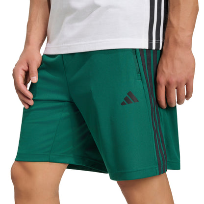 ADIDAS Workout Essentials Base 3-Stripes Pique Short 9 inch Men's Training Shorts - Supersports Thailand