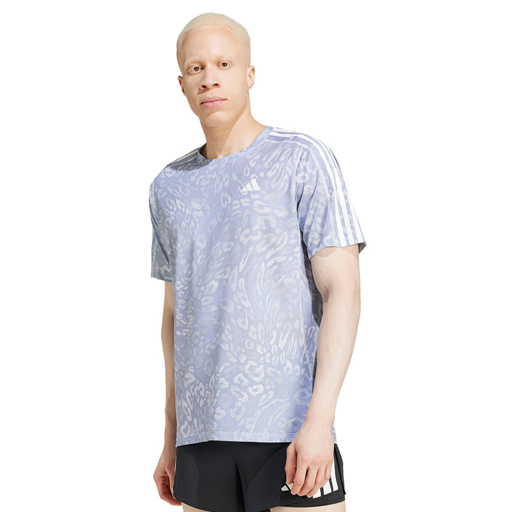ADIDAS Own The Run CLIMACOOL 3-Stripes Men's Running T-Shirt - Supersports Thailand