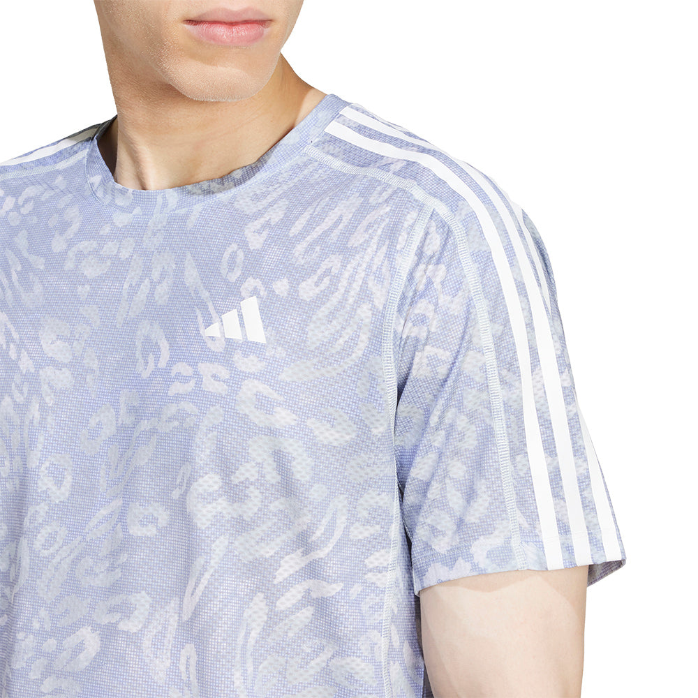 ADIDAS Own The Run CLIMACOOL 3-Stripes Men's Running T-Shirt - Supersports Thailand