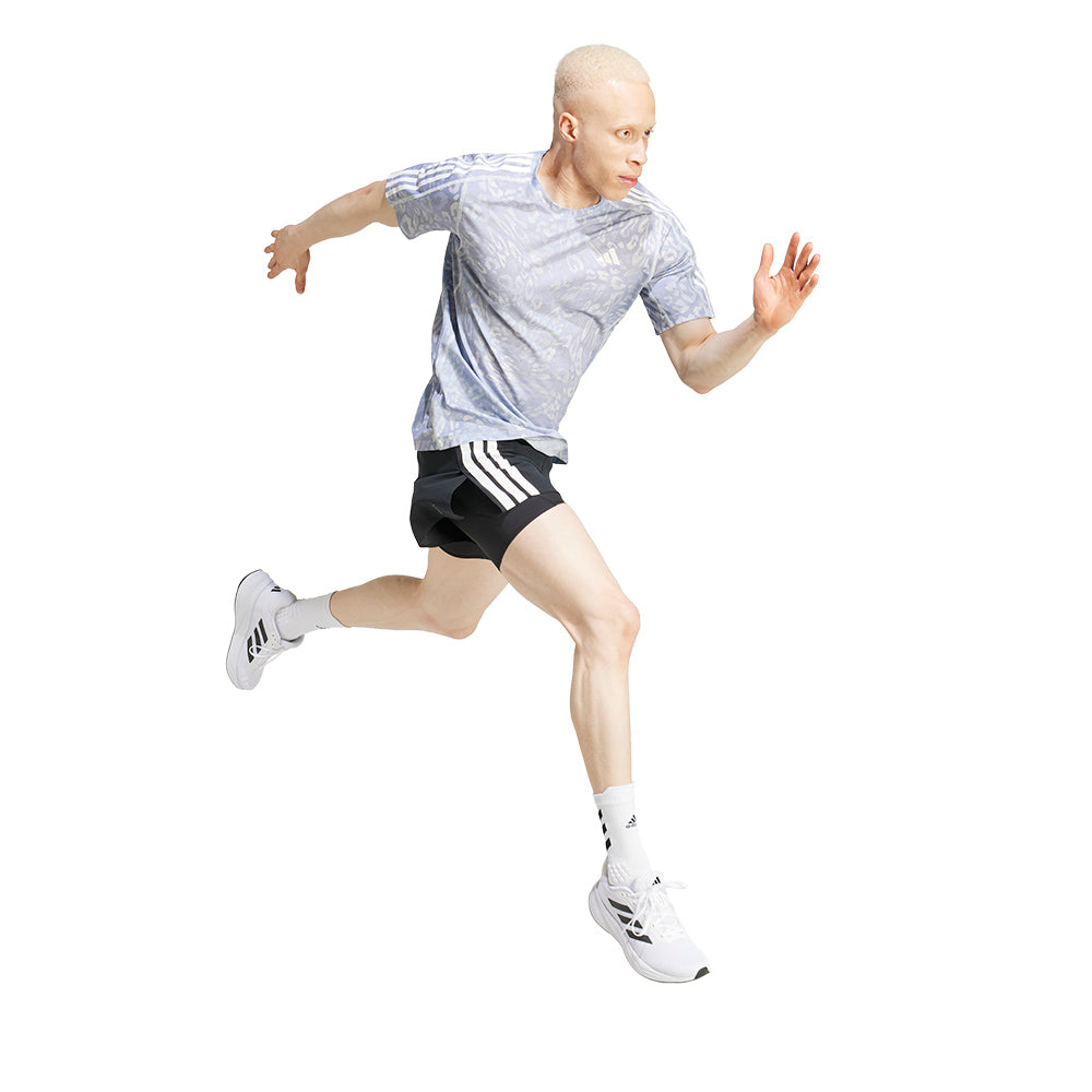 ADIDAS Own The Run CLIMACOOL 3-Stripes Men's Running T-Shirt - Supersports Thailand