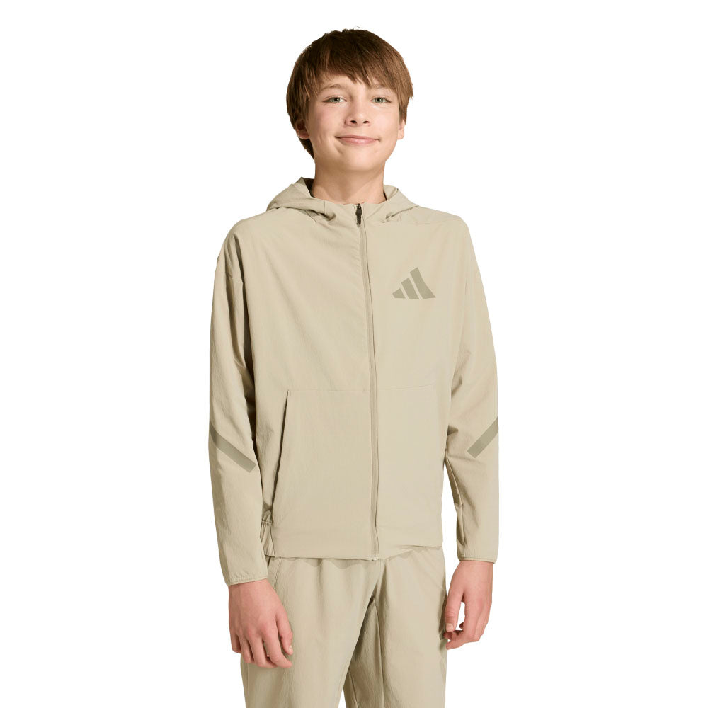 ADIDAS Z.N.E. Woven Travel Cover Up Kids Jacket - Supersports Thailand Supersports Thailand
