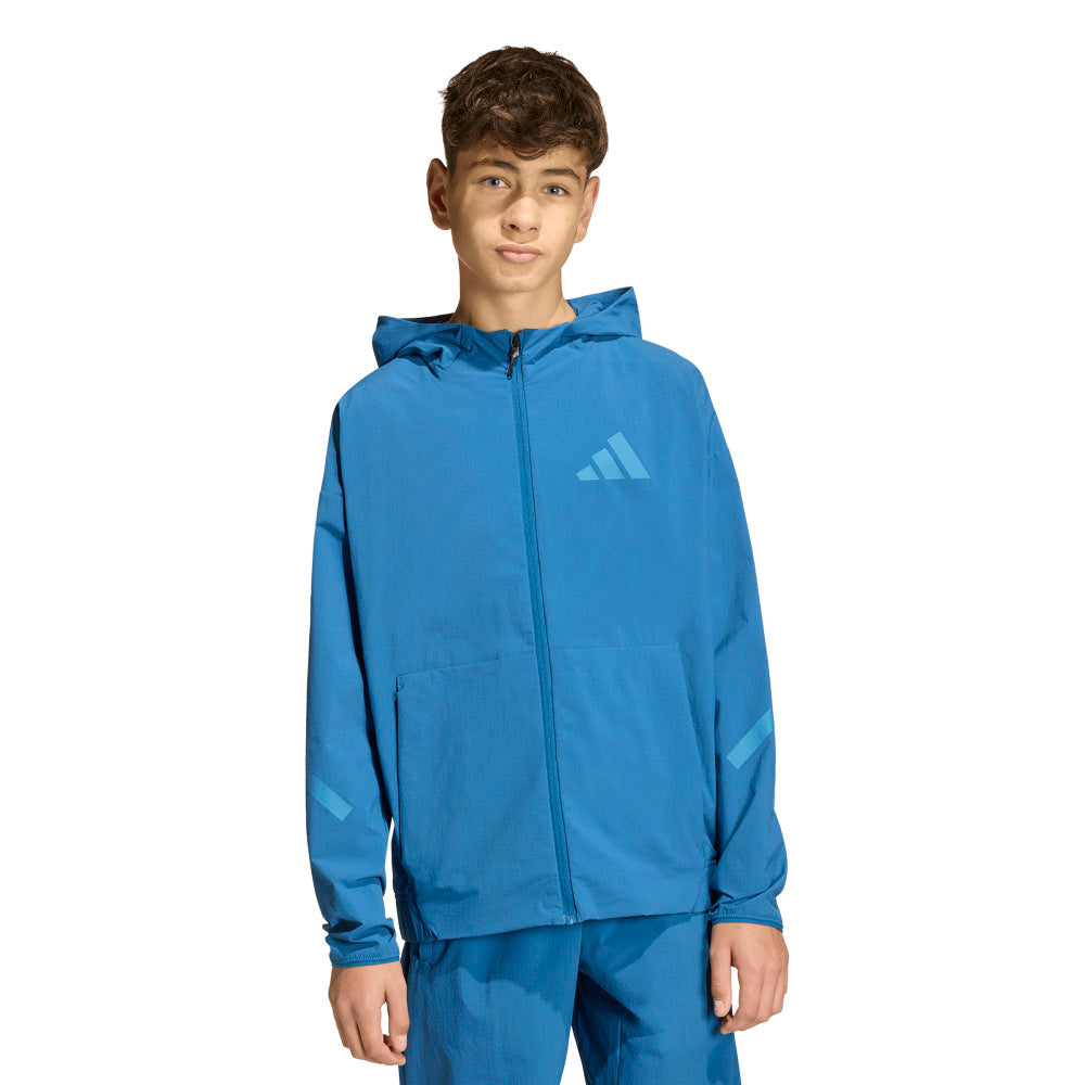 ADIDAS Z.N.E. Woven Travel Cover Up Kids Jacket - Supersports Thailand Supersports Thailand