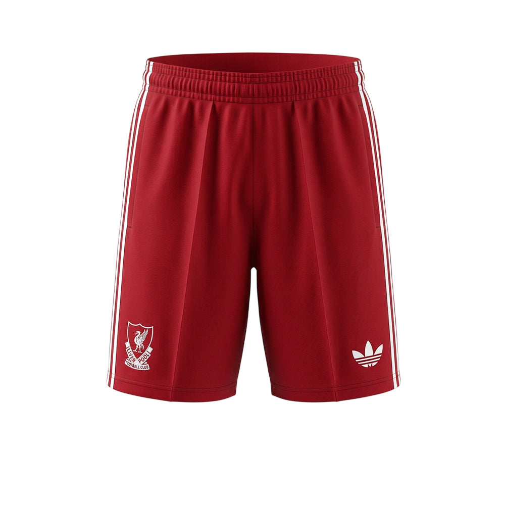ADIDAS กางเกงฟุตบอลผู้ชายทีมลิเวอร์พูล ชุดเยือน ฤดูกาล 2026/27 Supersports Thailand