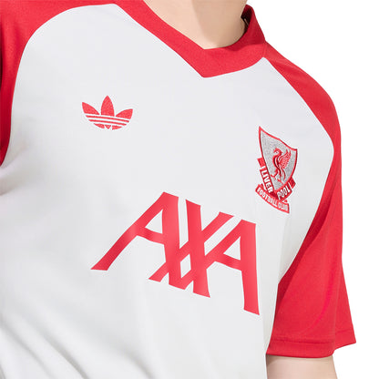 ADIDAS เสื้อแข่งผู้ชายทีมลิเวอร์พูล เกรด Pre-Match ฤดูกาล 2026/27