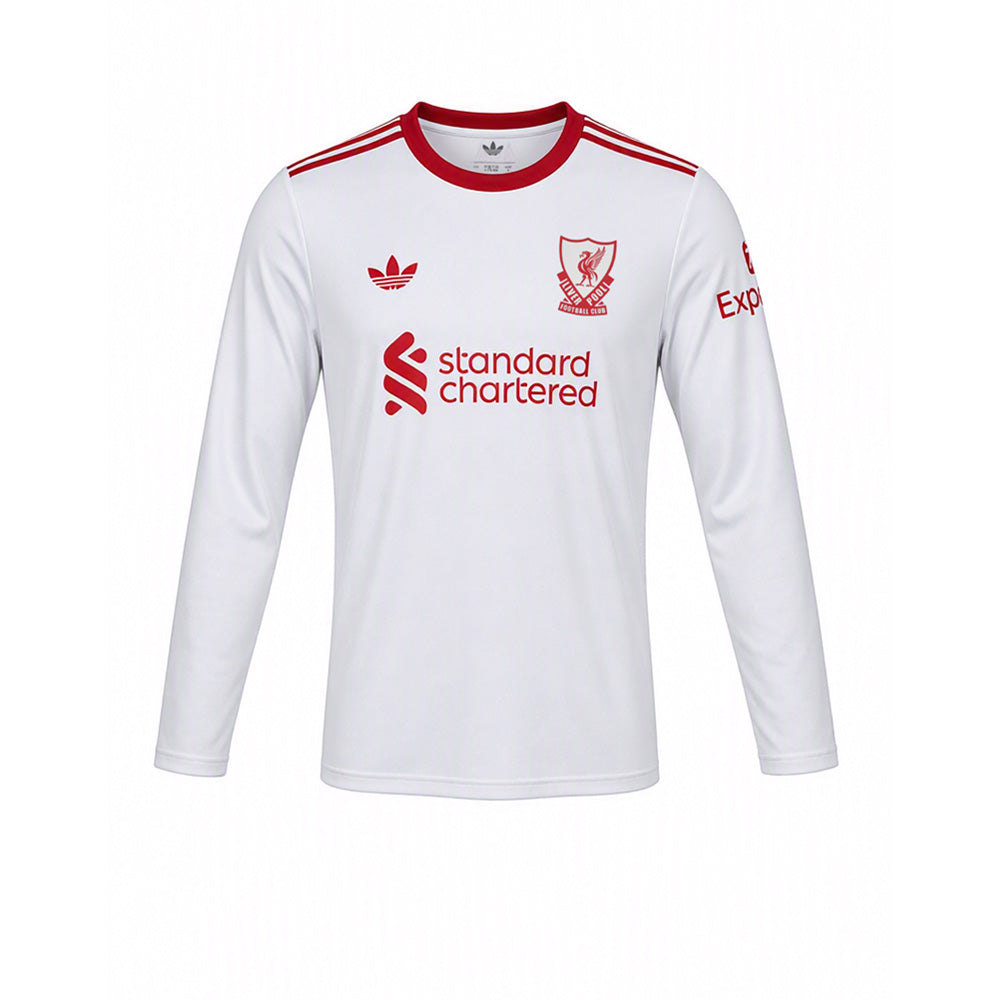 ADIDAS Men's Liverpool FC Away Fan 2026/27 Long Sleeve Jersey Supersports Thailand