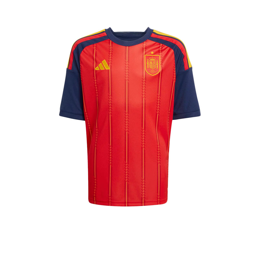 ADIDAS เสื้อแข่งเด็กทีมสเปน ชุดเหย้า ฤดูกาล 2025/26
