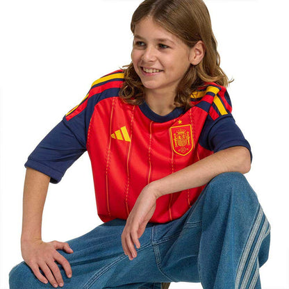 ADIDAS เสื้อแข่งเด็กทีมสเปน ชุดเหย้า ฤดูกาล 2025/26