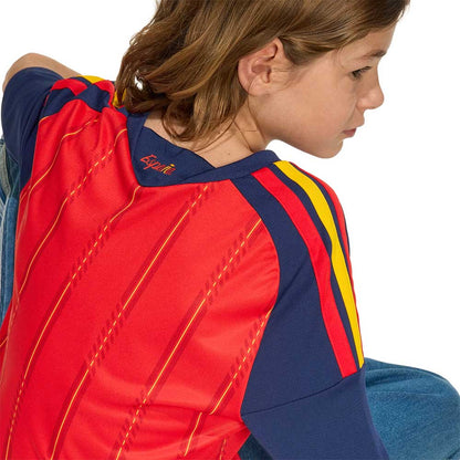 ADIDAS เสื้อแข่งเด็กทีมสเปน ชุดเหย้า ฤดูกาล 2025/26