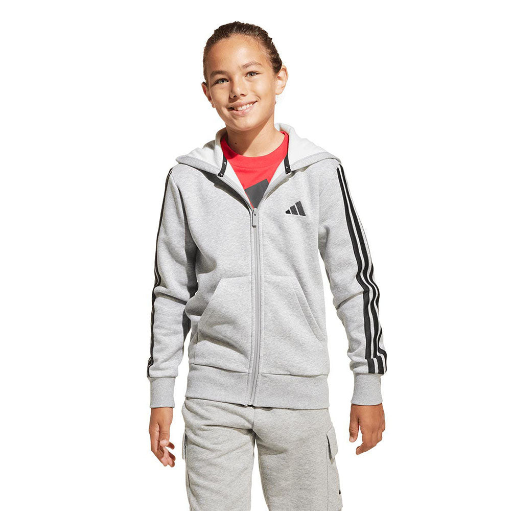 ADIDAS Essentials Full-Zip Kids Hoodie - Supersports Thailand