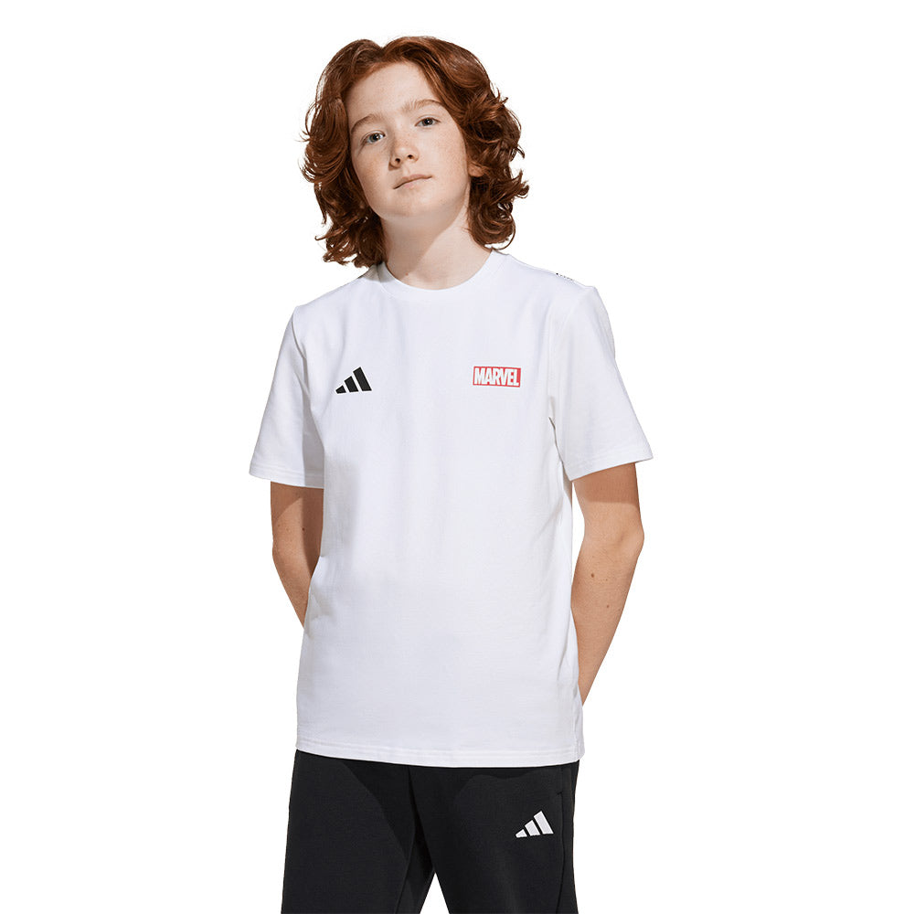 ADIDAS Marvel Superheroes Graphic เสื้อยืดเด็ก | การันตีของแท้ 100%