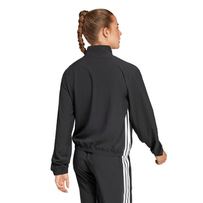 ADIDAS Train Essentials 3-Stripes Woven Warm-Up Women's Training Jacket - Supersports Thailand