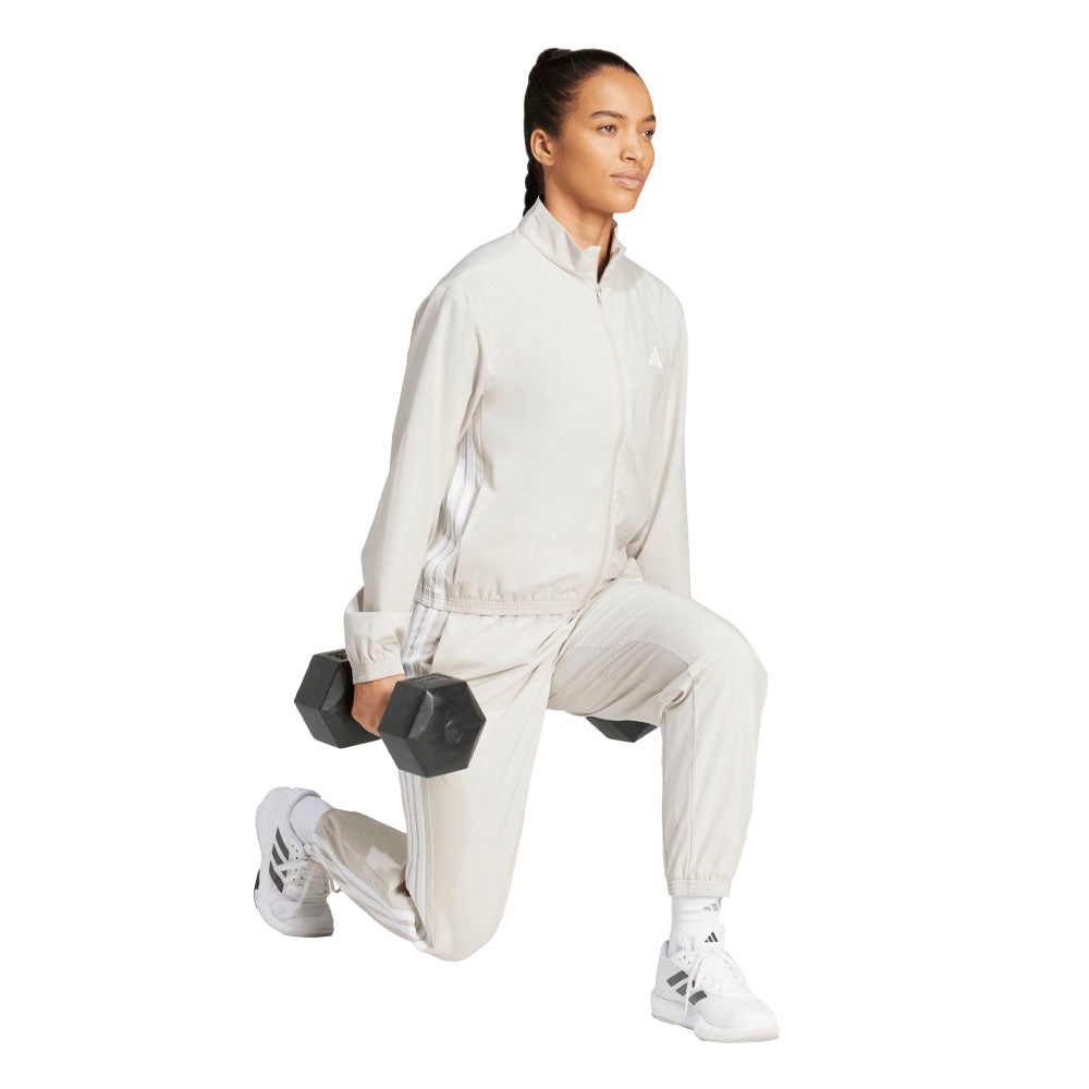 ADIDAS Train Essentials 3-Stripes Woven Warm-Up Women's Training Jacket - Supersports Thailand Supersports Thailand