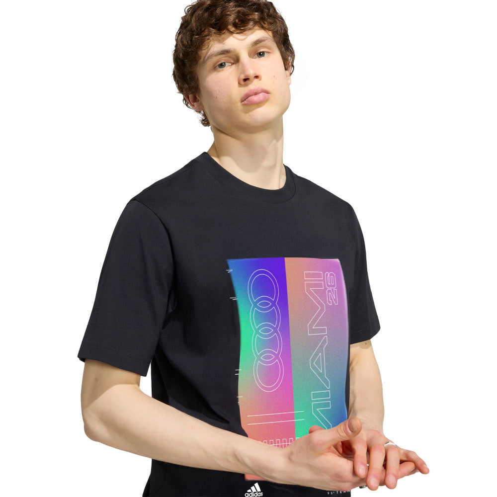 ADIDAS Audi Revolut F1 Team Teamgeist Graphic Men's T-Shirt - Supersports Thailand