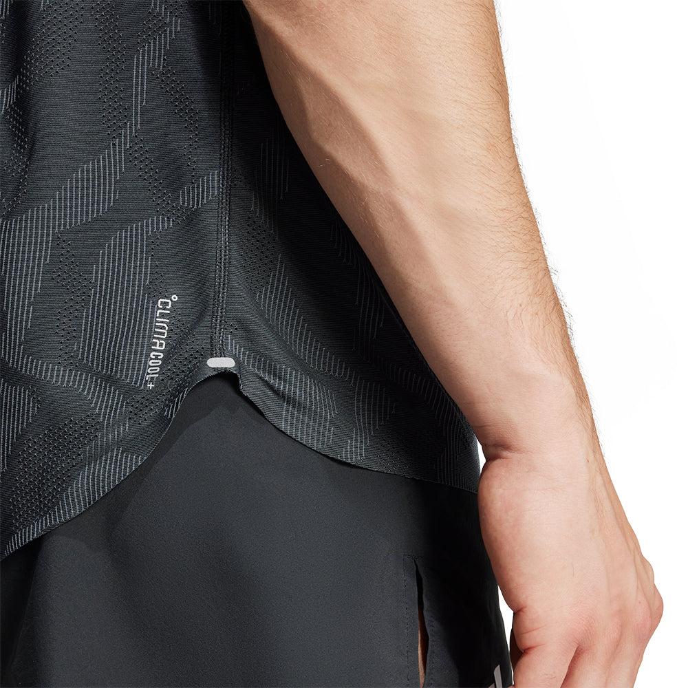 ADIDAS Ultimate Running Engineered CLIMACOOL+ Men's Running T-Shirt - Supersports Thailand