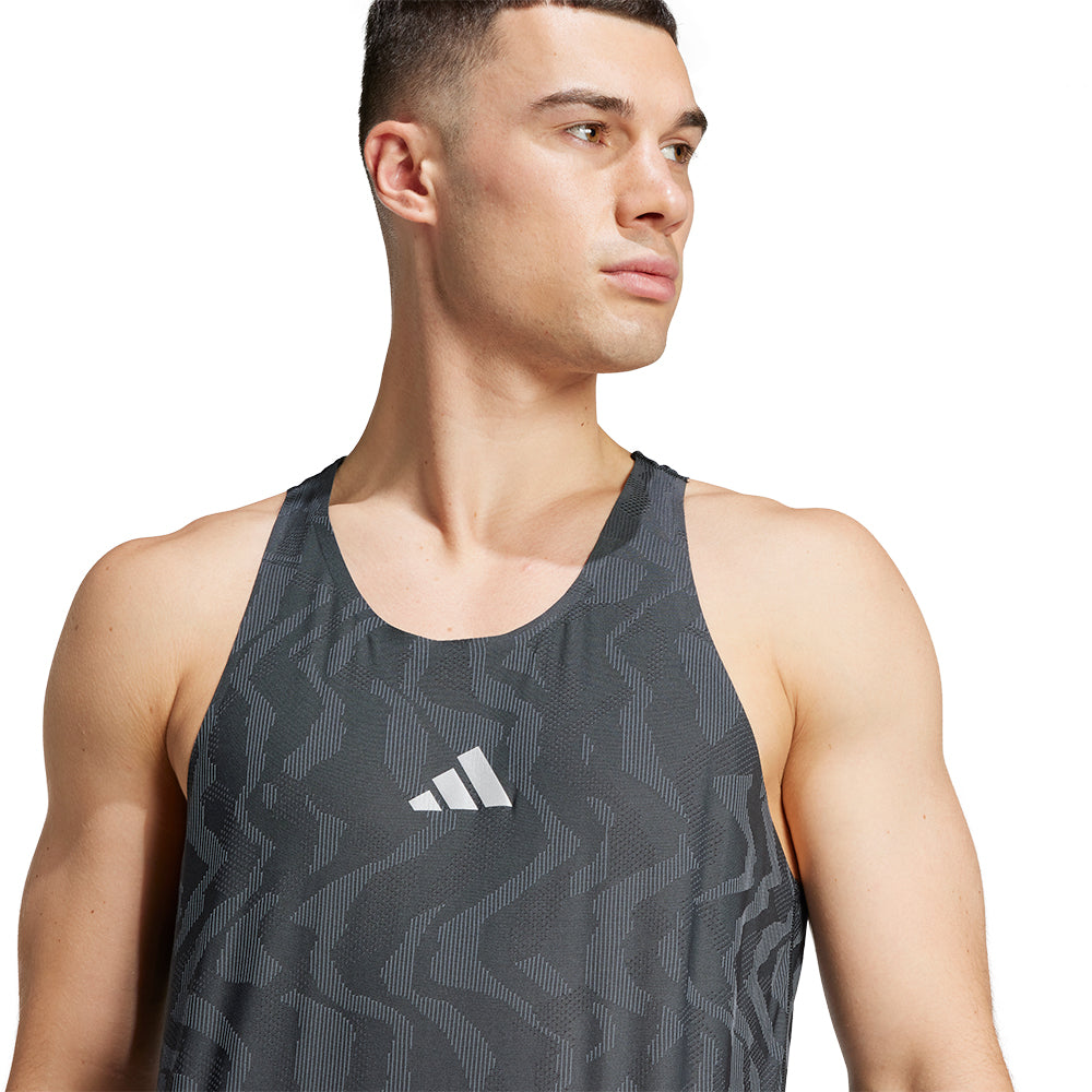 ADIDAS Ultimate Running Engineered CLIMACOOL+ Men's Running Tank - Supersports Thailand
