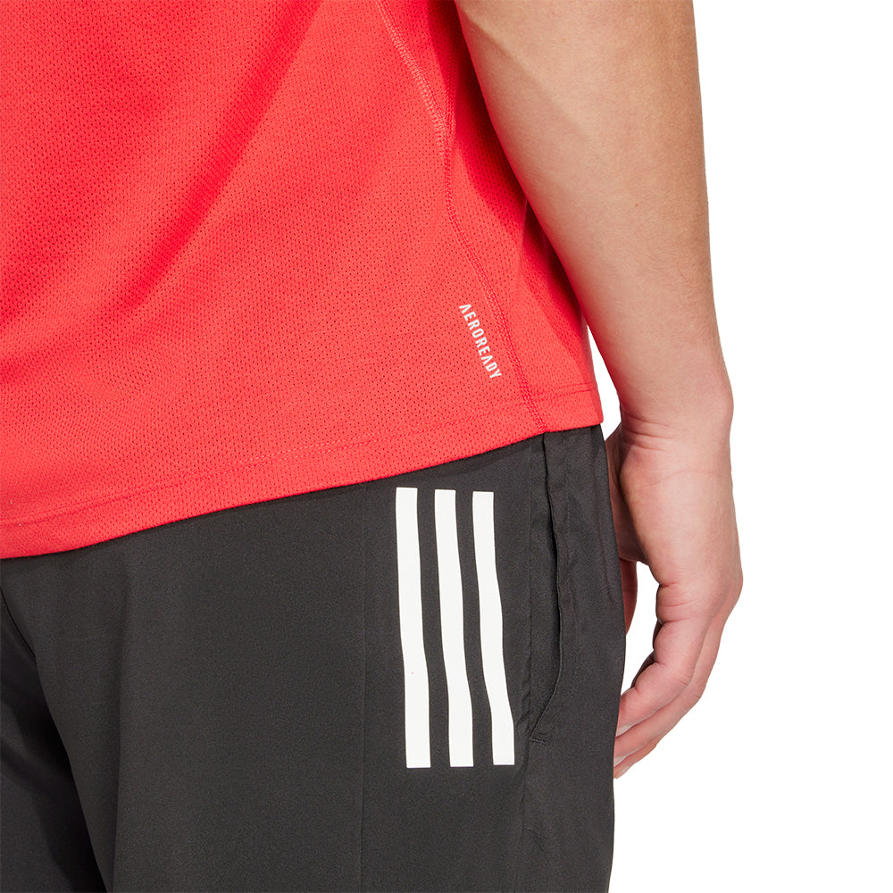 ADIDAS Own the Run 3-Stripes เสื้อวิ่งผู้ชาย