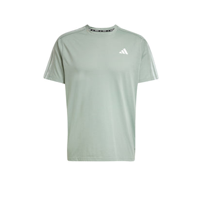 ADIDAS Own the Run 3-Stripes Men's Running T-Shirt