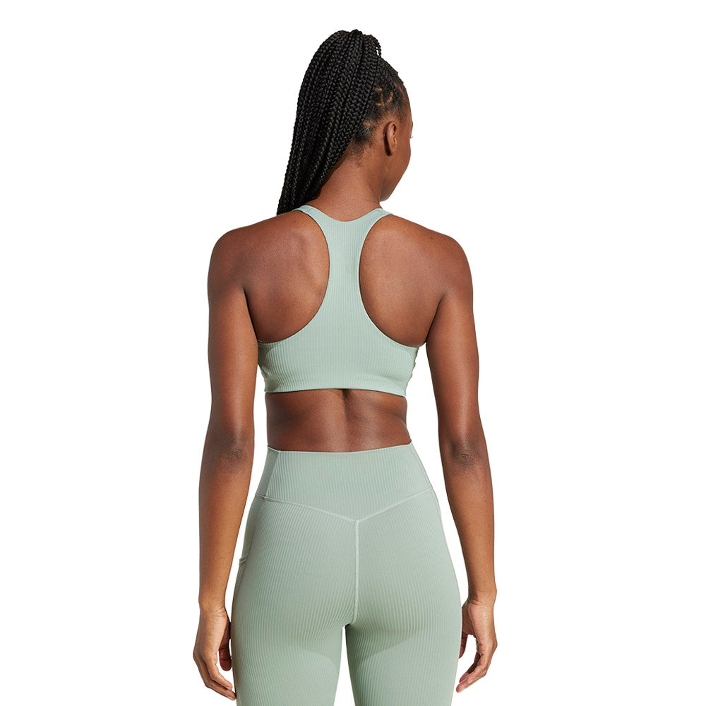 ADIDAS Powerimpact Rib Medium Support Women's Sports Bra - Supersports Thailand