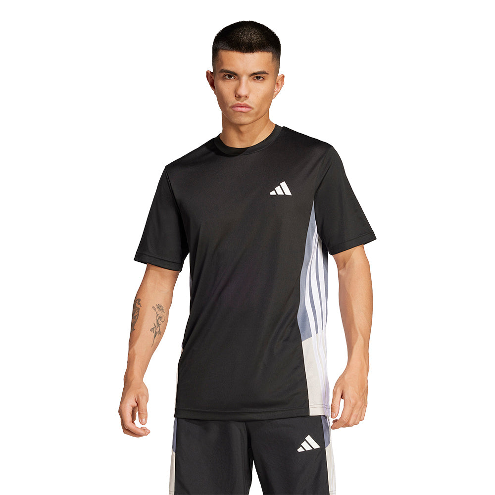 ADIDAS Train Essentials Seasonal Colorblock Men's Training T-Shirt - Supersports Thailand