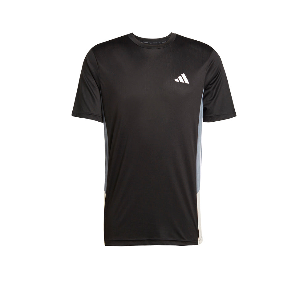 ADIDAS Train Essentials Seasonal Colorblock Men's Training T-Shirt - Supersports Thailand