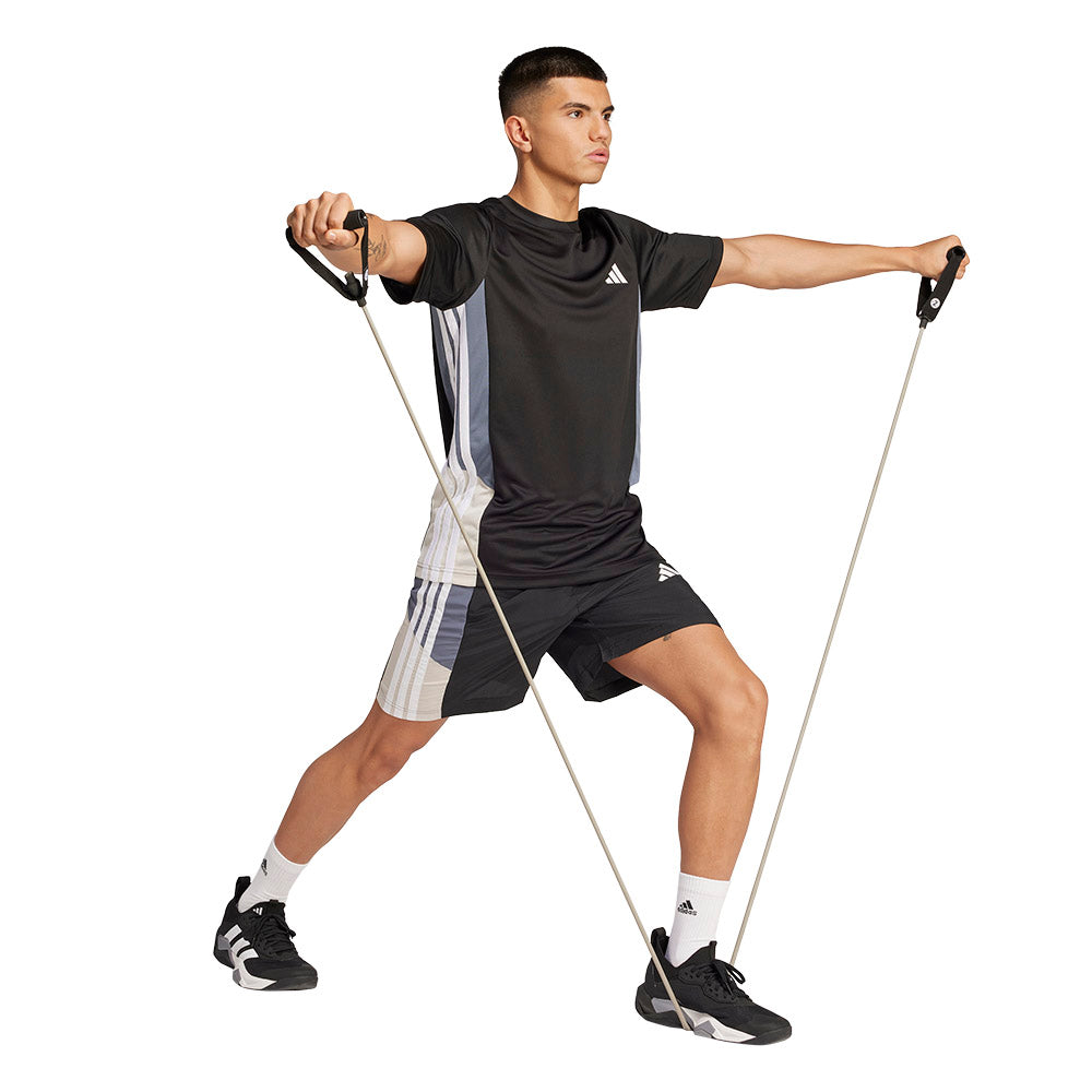 ADIDAS Train Essentials Seasonal Colorblock Men's Training T-Shirt - Supersports Thailand