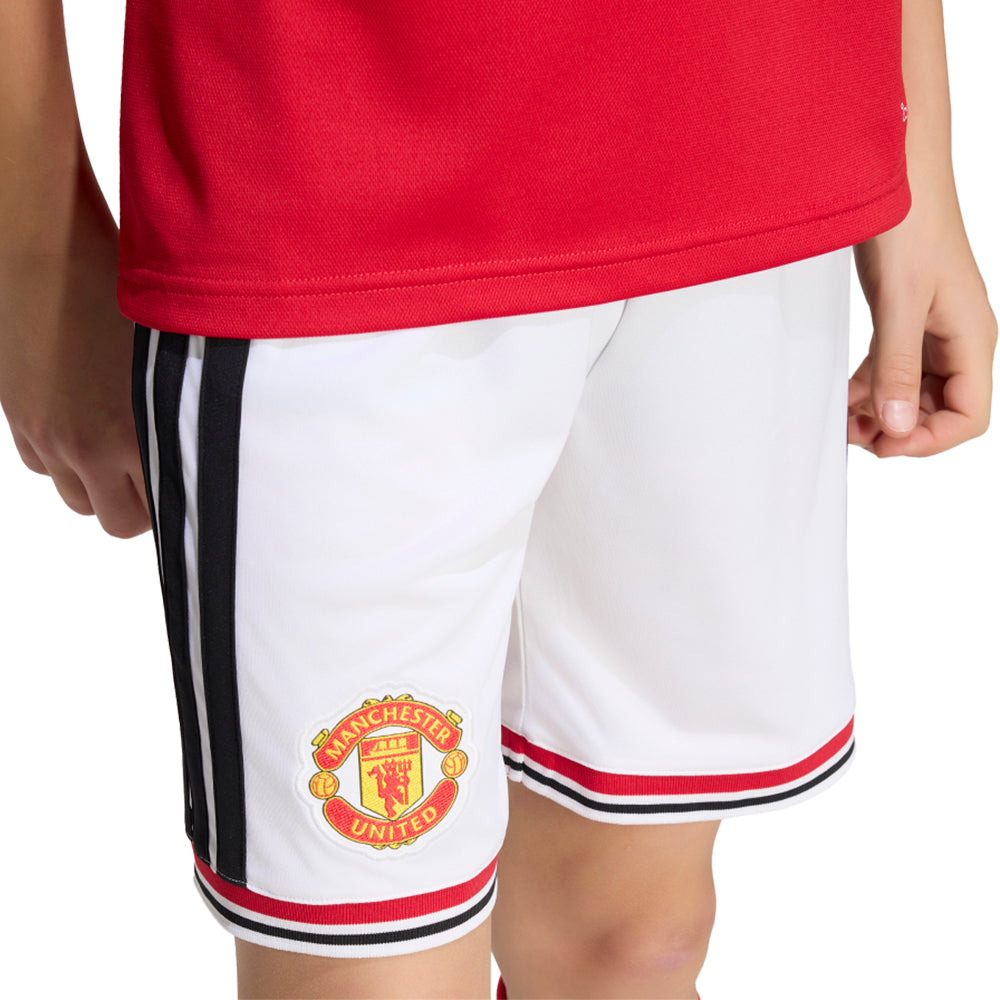 ADIDAS Kids Manchester United Home 2026/27 Football Shorts - Supersports Thailand Supersports Thailand