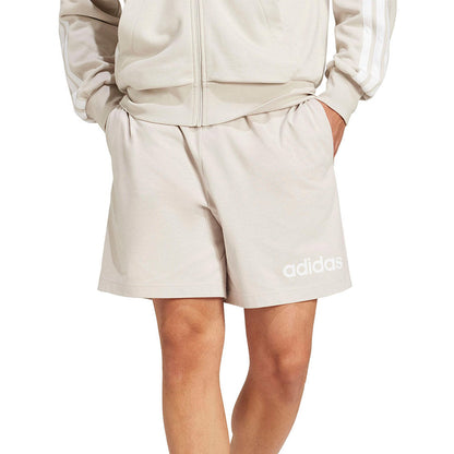 ADIDAS Essentials Linear Single Jersey กางเกงลำลองขาสั้นผู้ชาย
