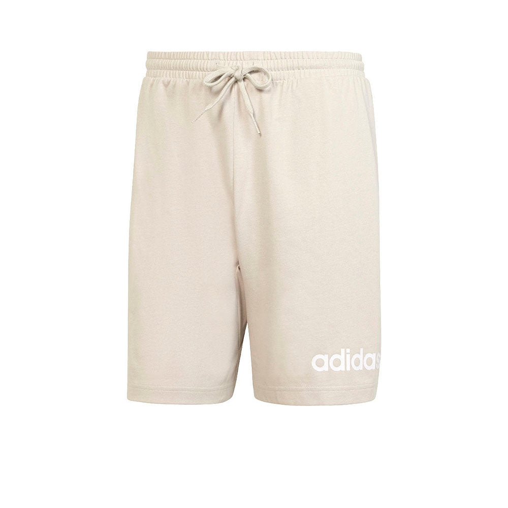 ADIDAS Essentials Linear Single Jersey กางเกงลำลองขาสั้นผู้ชาย