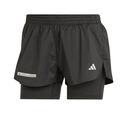 ADIDAS Ultimate Two-in-One กางเกงวิ่งขาสั้นผู้หญิง