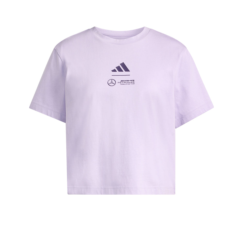 ADIDAS Mercedes - AMG Petronas Formula One Team Cropped Women's T-Shirt - Supersports Thailand Supersports Thailand