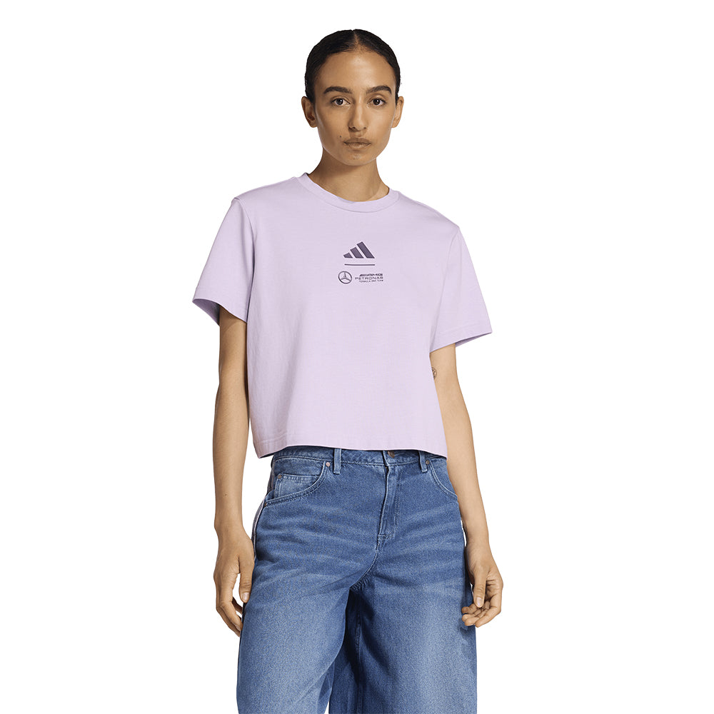 ADIDAS Mercedes - AMG Petronas Formula One Team Cropped Women's T-Shirt - Supersports Thailand