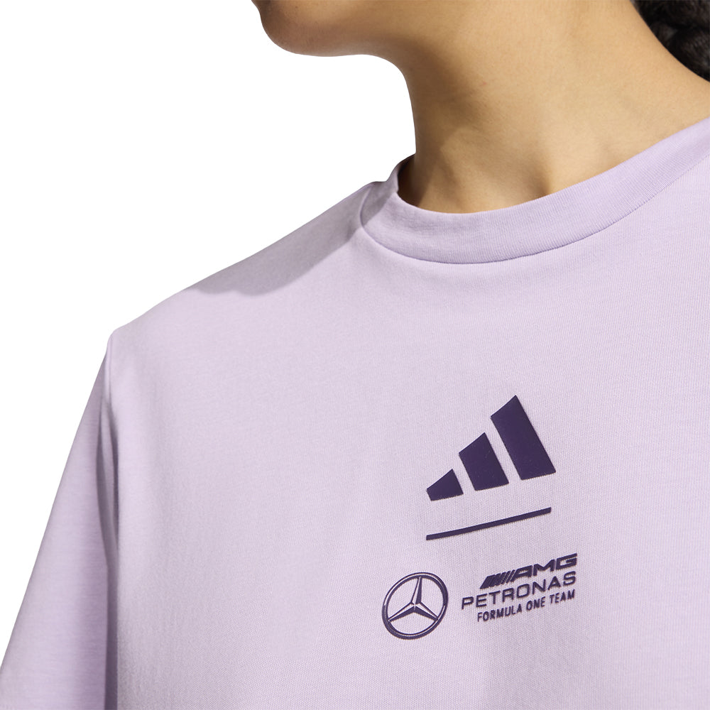 ADIDAS Mercedes - AMG Petronas Formula One Team Cropped Women's T-Shirt - Supersports Thailand Supersports Thailand