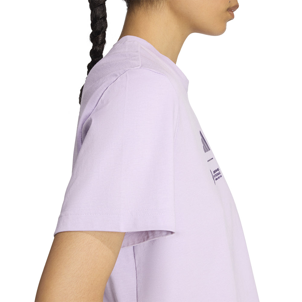 ADIDAS Mercedes - AMG Petronas Formula One Team Cropped Women's T-Shirt - Supersports Thailand