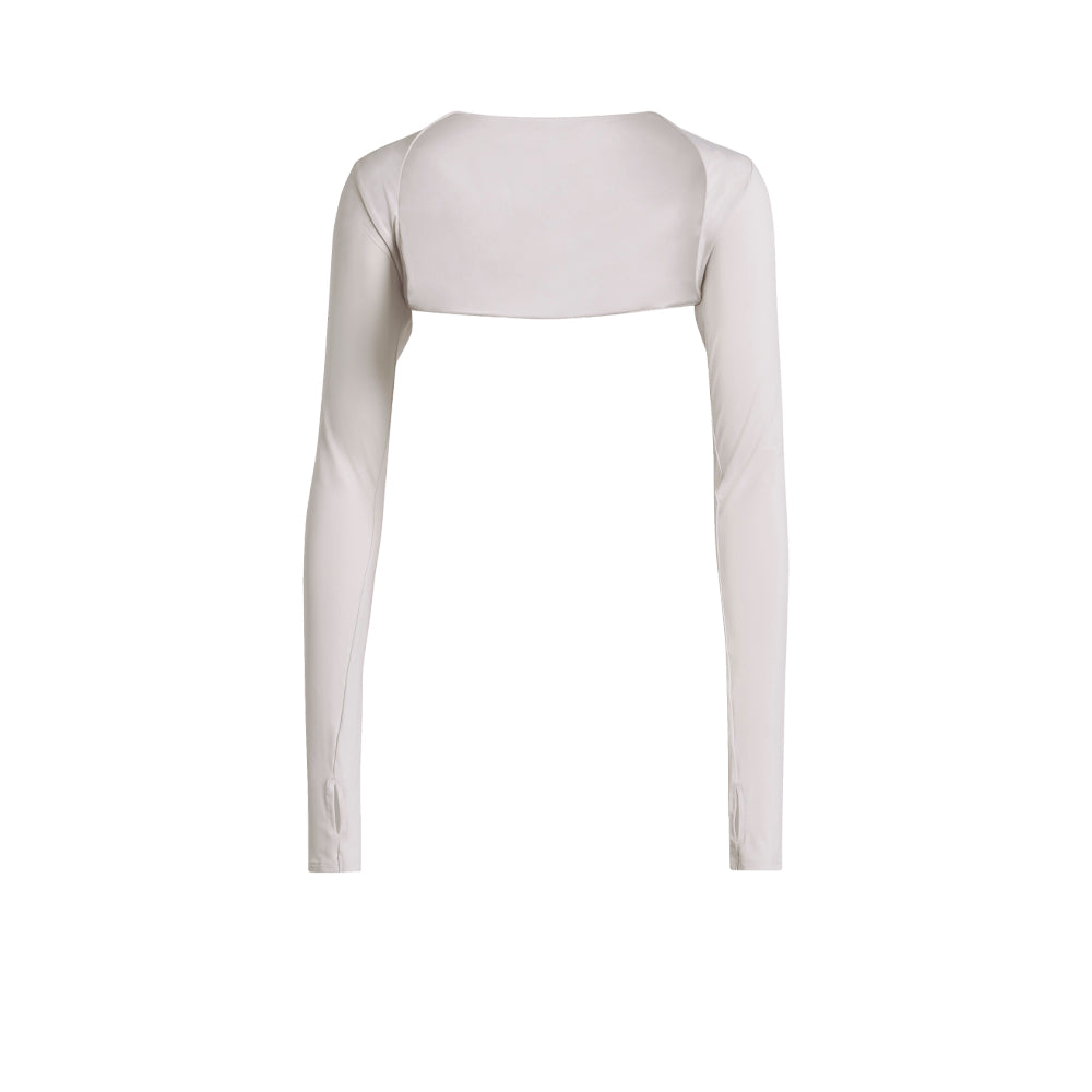 ADIDAS PrimeLift Essentials Workout Contour Shrug เสื้อออกกำลังกายผู้หญิง Supersports Thailand