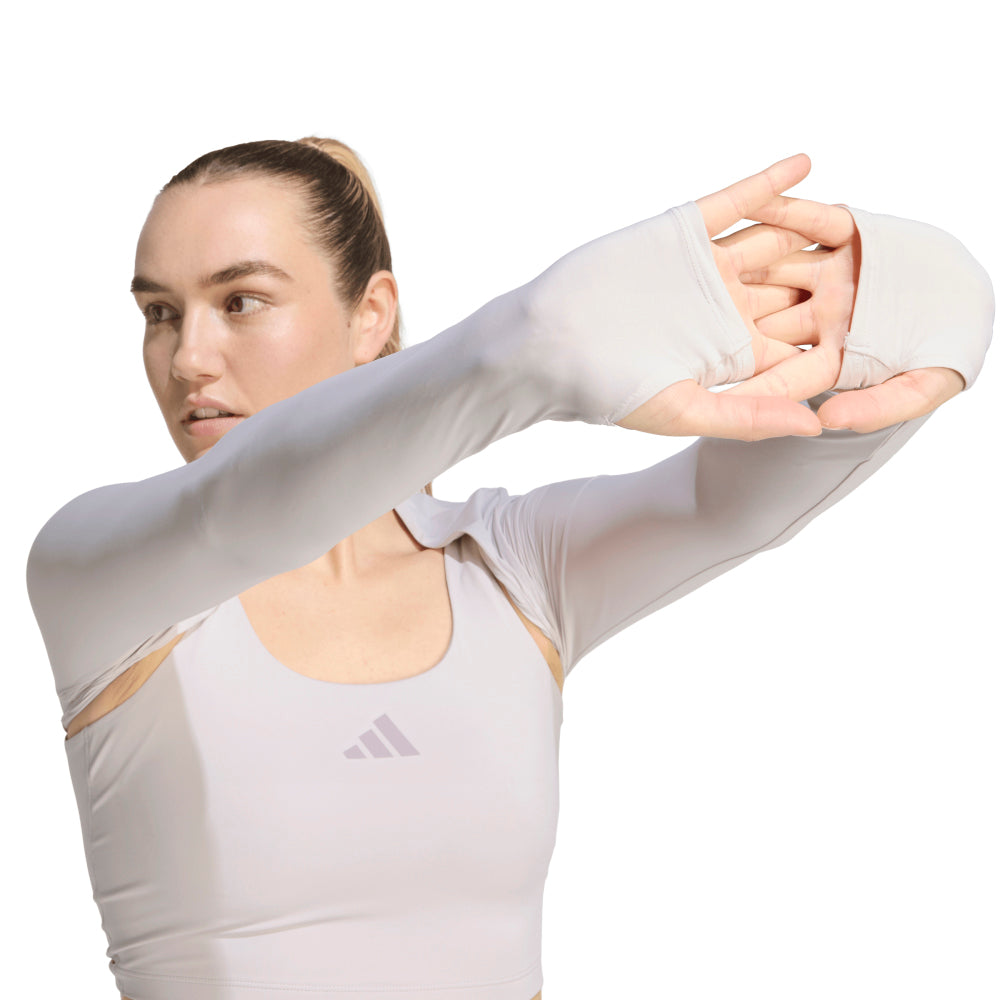 ADIDAS PrimeLift Essentials Workout Contour Shrug เสื้อออกกำลังกายผู้หญิง Supersports Thailand