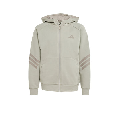 ADIDAS Future Icons 3-Stripes Full-Zip Hooded Track Kids Jacket