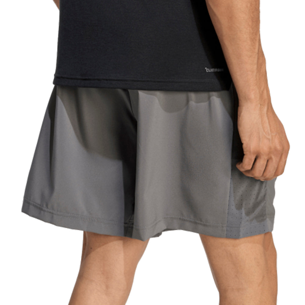 ADIDAS Workout Essentials Base Woven กางเกงออกกำลังกายขาสั้นผู้ชาย Supersports Thailand