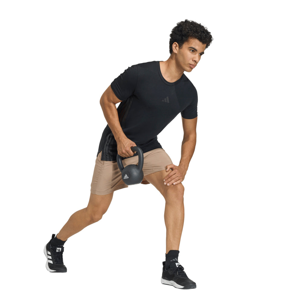ADIDAS Workout Essentials Base Woven กางเกงออกกำลังกายขาสั้นผู้ชาย Supersports Thailand