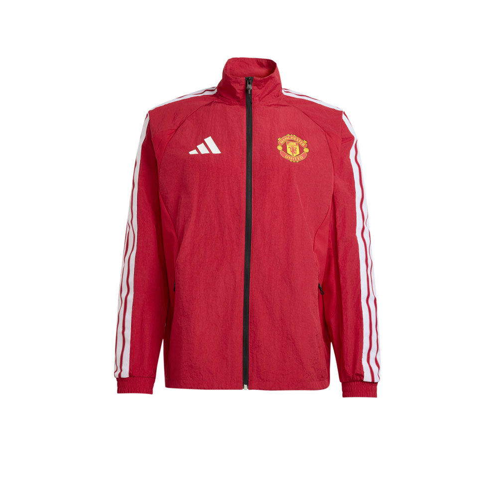 ADIDAS Manchester United Home Anthem Men's Football Jacket - Supersports Thailand