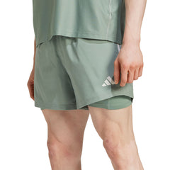 ADIDAS Own the Run CLIMACOOL 2-in-1 Men's Running Shorts