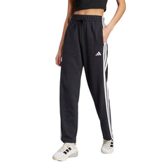 ADIDAS Essentials 3-Stripes Open Hem French Terry Women's Lifestyle Pants - Supersports Thailand