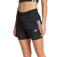 ADIDAS Own the Run CLIMACOOL 2-in-1 กางเกงวิ่งขาสั้นผู้หญิง