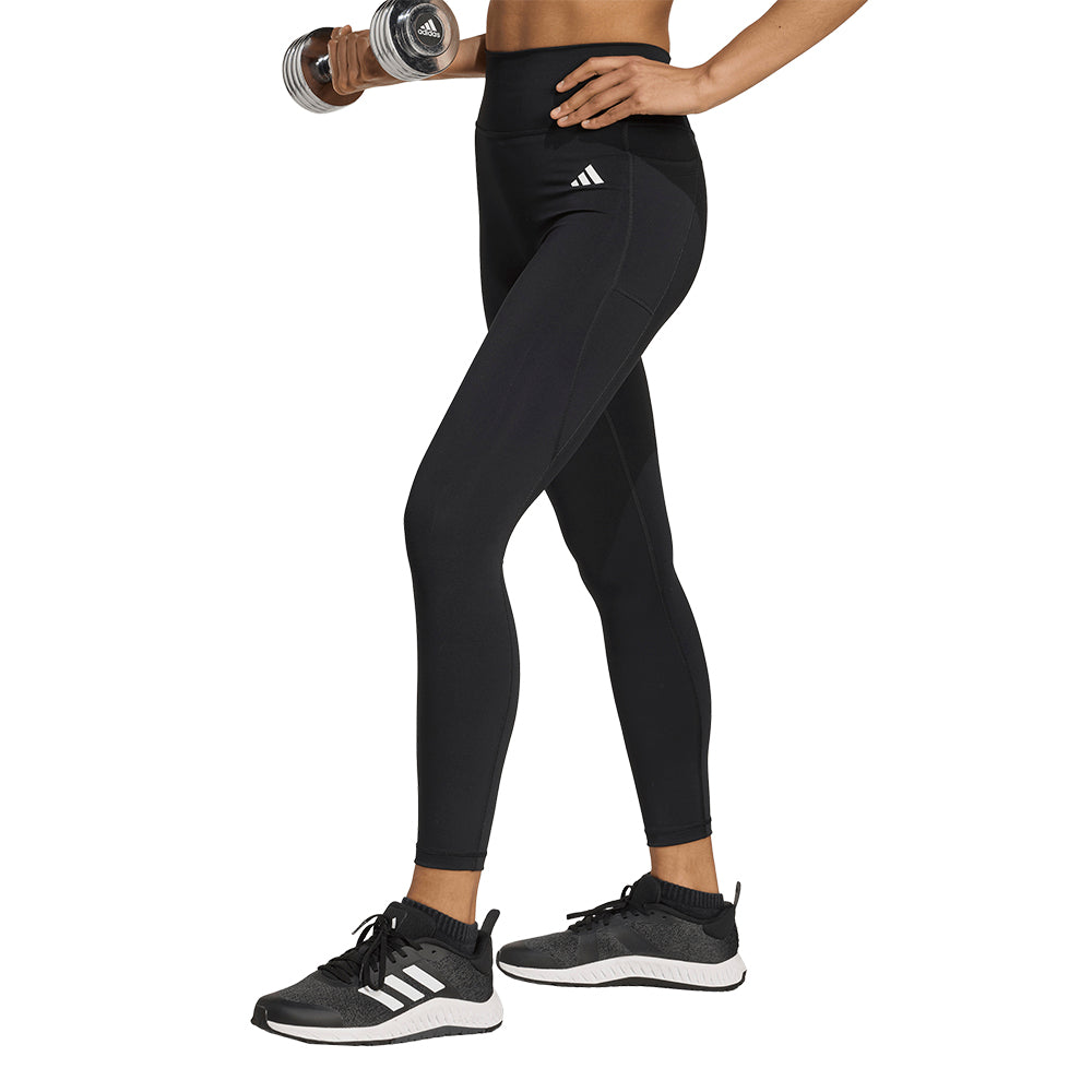 ADIDAS Optimé Essentials No Front Rise Seam 7/8 Women's Training Leggings - Supersports Thailand