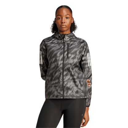 ADIDAS Own The Run Allover Print Women's Running Jacket - Supersports Thailand