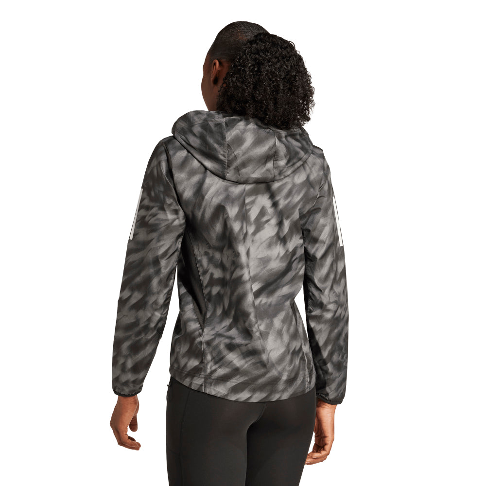 ADIDAS Own The Run Allover Print Women's Running Jacket - Supersports Thailand Supersports Thailand