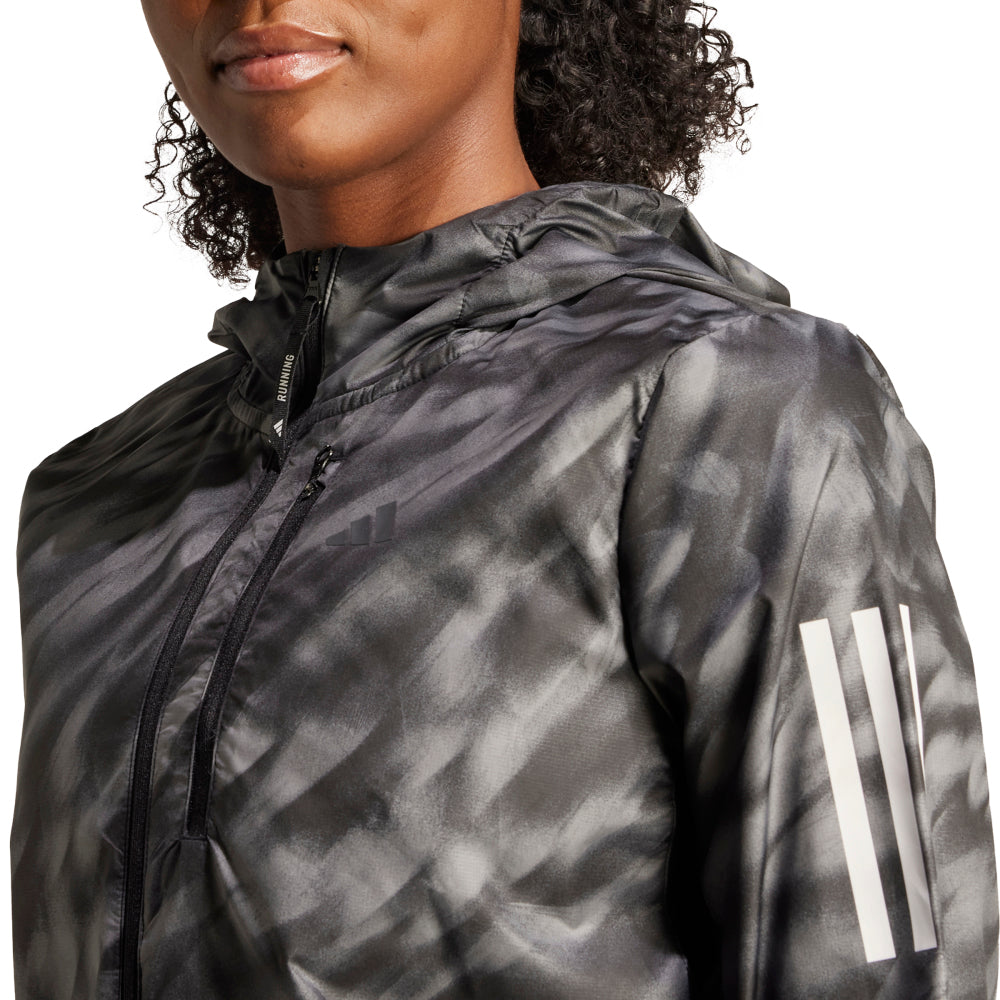 ADIDAS Own The Run Allover Print Women's Running Jacket - Supersports Thailand