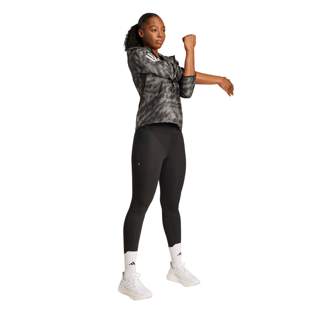 ADIDAS Own The Run Allover Print Women's Running Jacket - Supersports Thailand Supersports Thailand
