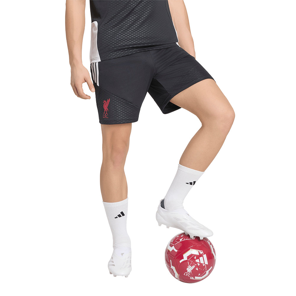 ADIDAS Liverpool FC 26/27 Tiro Training กางเกงฟุตบอลขาสั้นผู้ชาย Supersports Thailand
