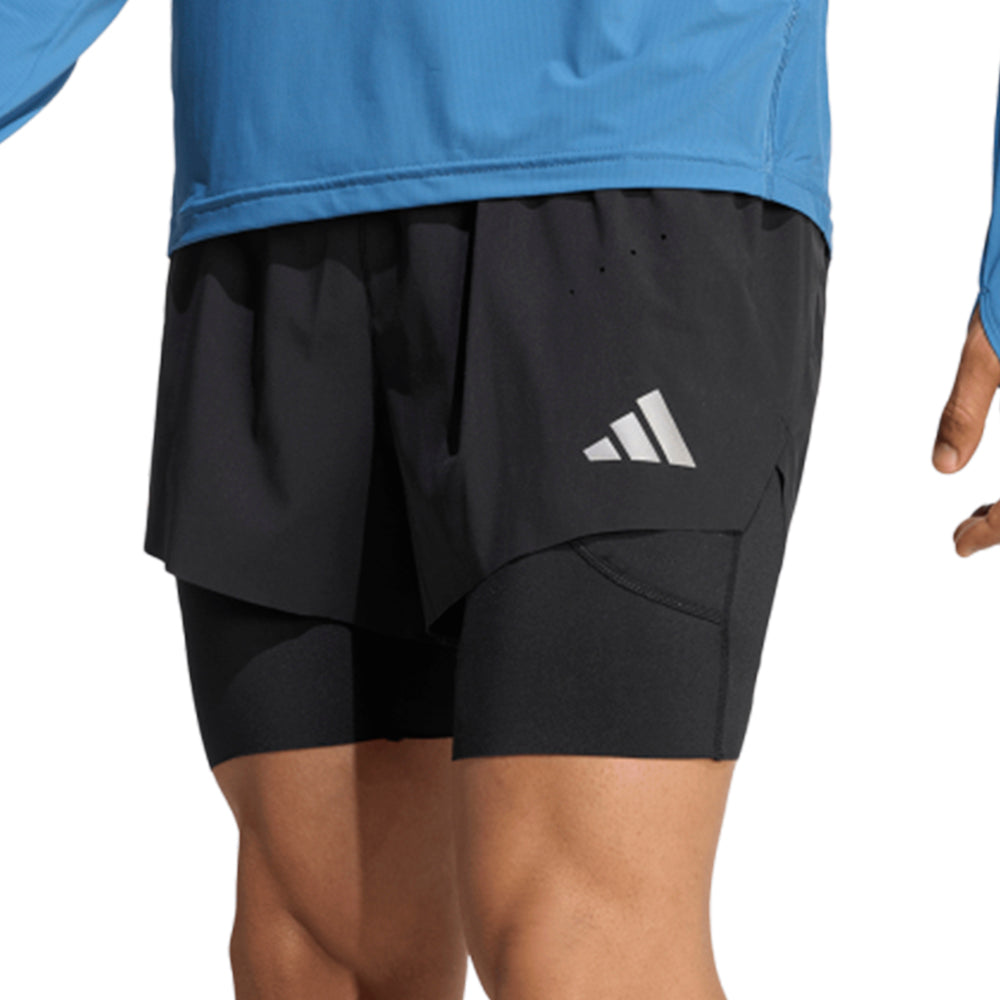 ADIDAS ADI365 Climacool+ 4 Pocket 2in1 Men's Running Shorts Supersports Thailand